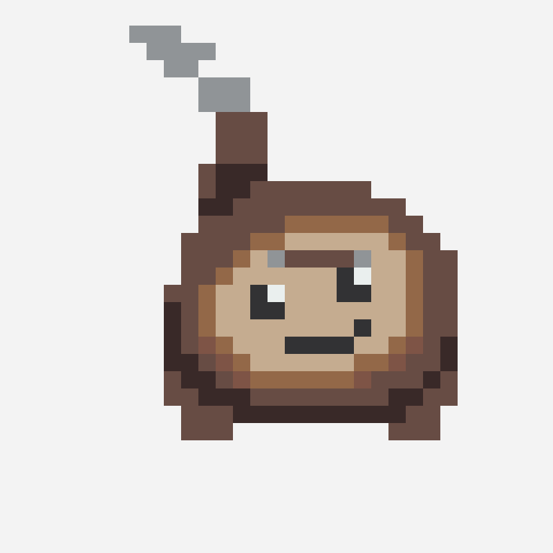 hornito perler bead pattern, 29×29 grid