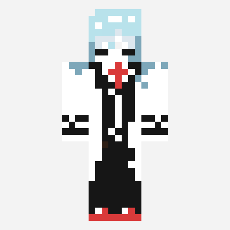 Angela minecraft skin pattern, 64×64 grid
