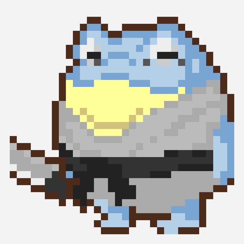 Croajiro Noct Palworld Pixel Sprite 像素画图案，32×32 格