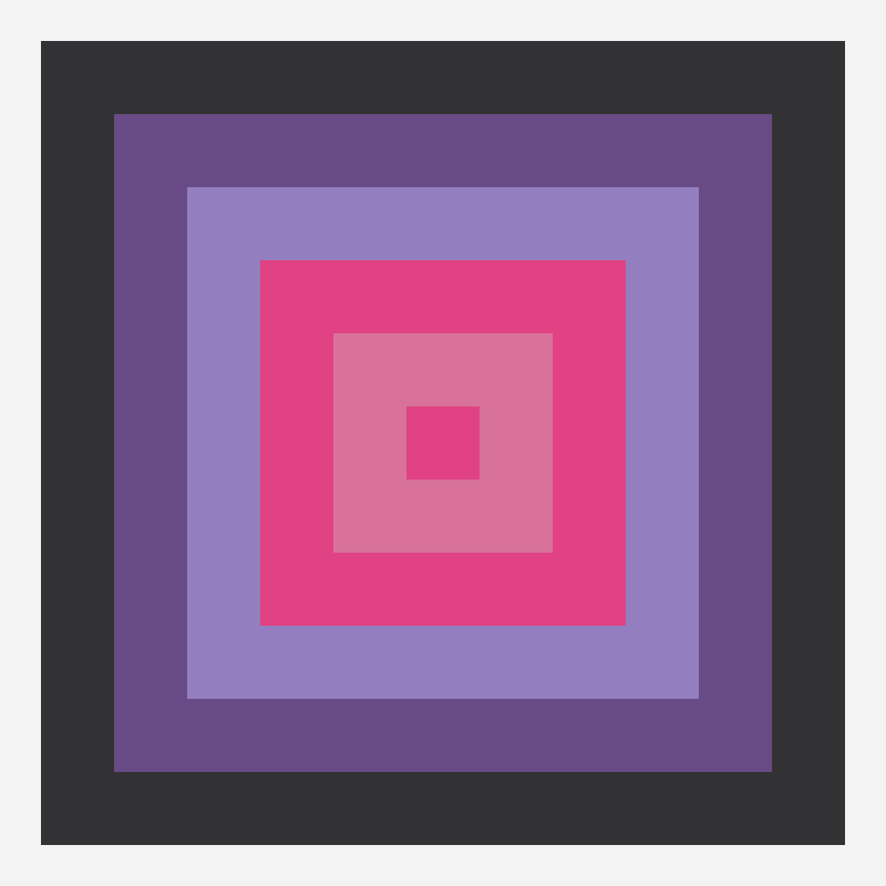 Concentric squares