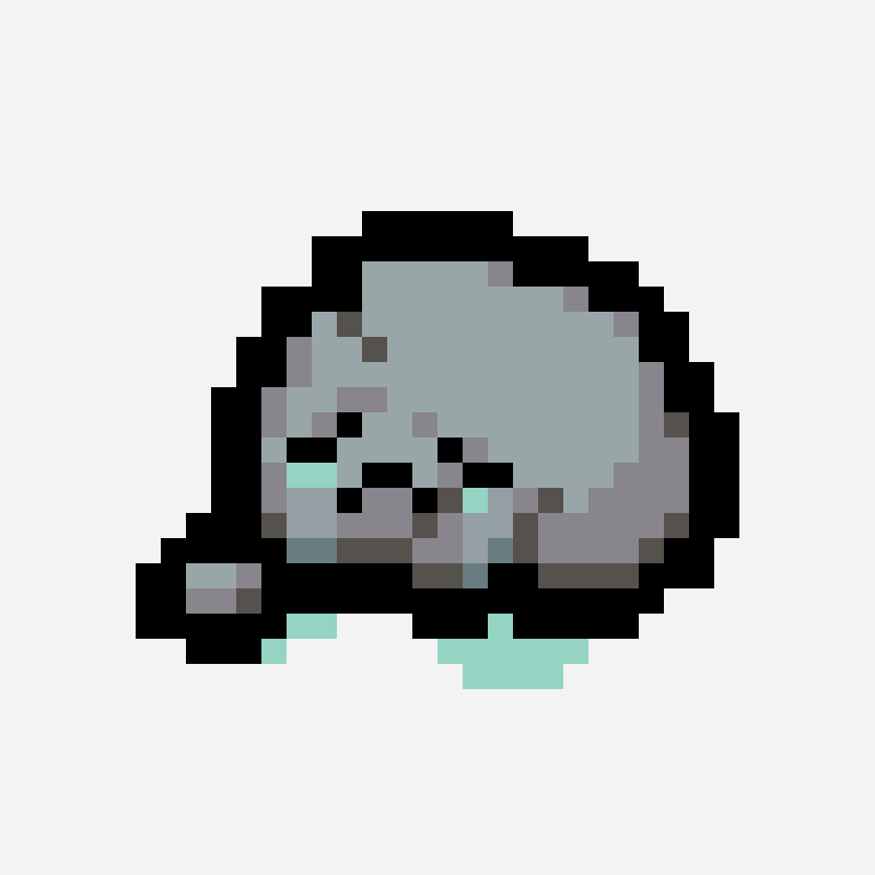 Rock Bottom - The Binding Of Isaac perler bead pattern