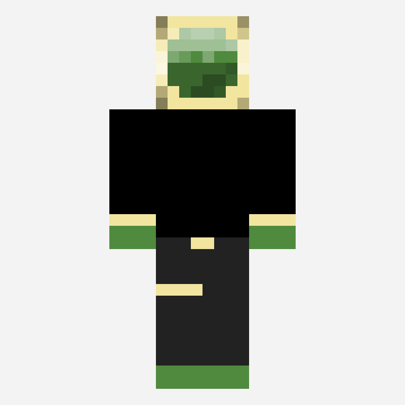 夢境生物 minecraft skin pattern, 64×64 grid