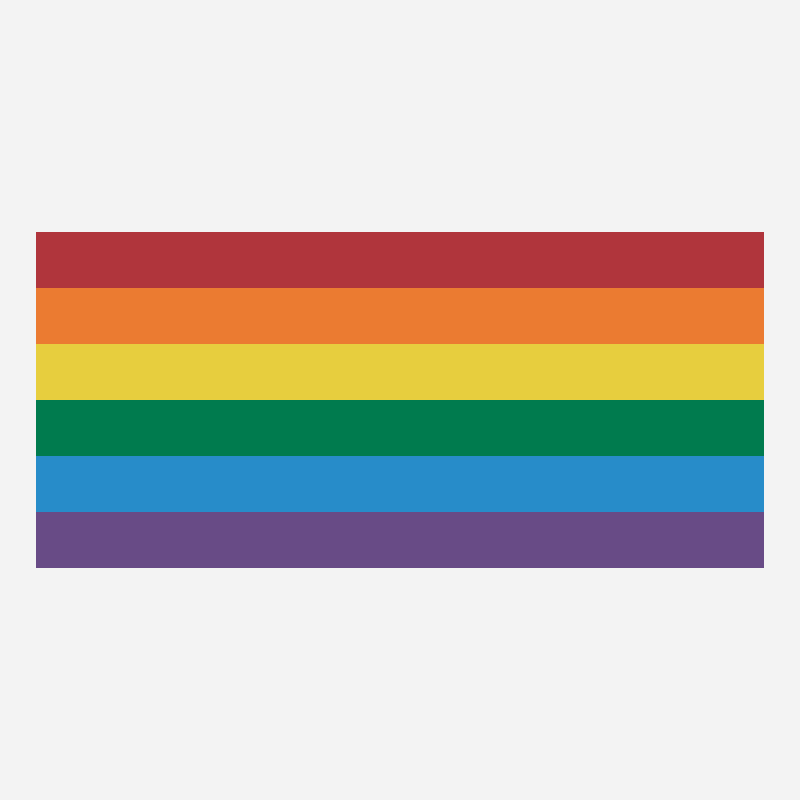 Rainbow stripe bracelet