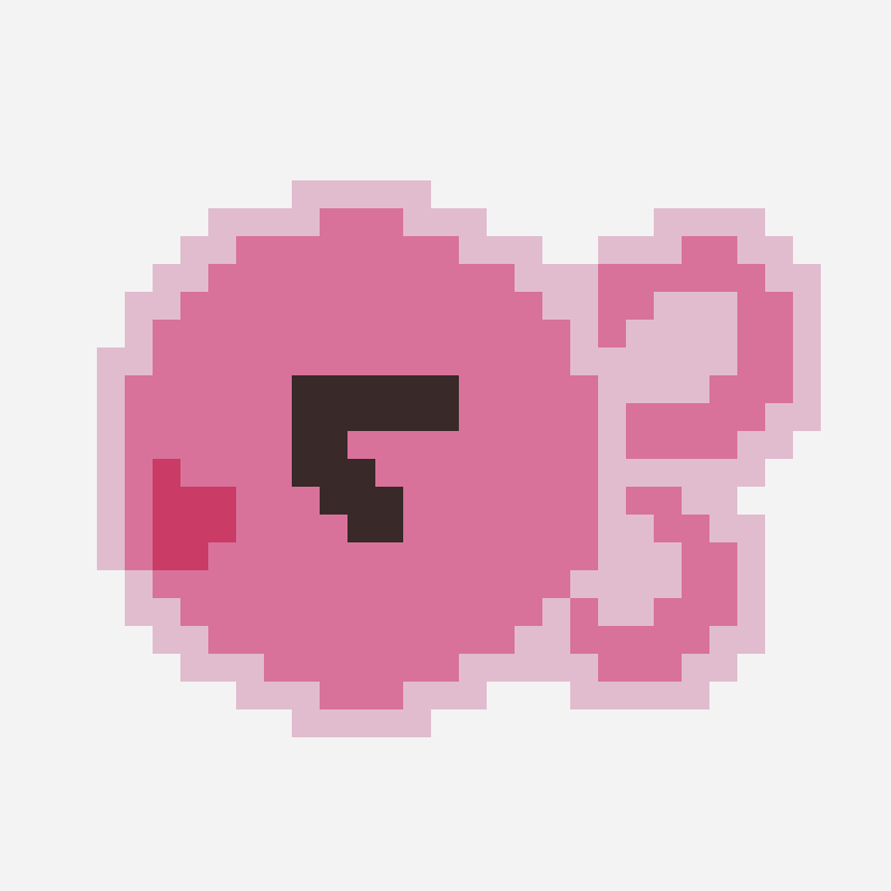 Mizi blob chibi hama bead pattern