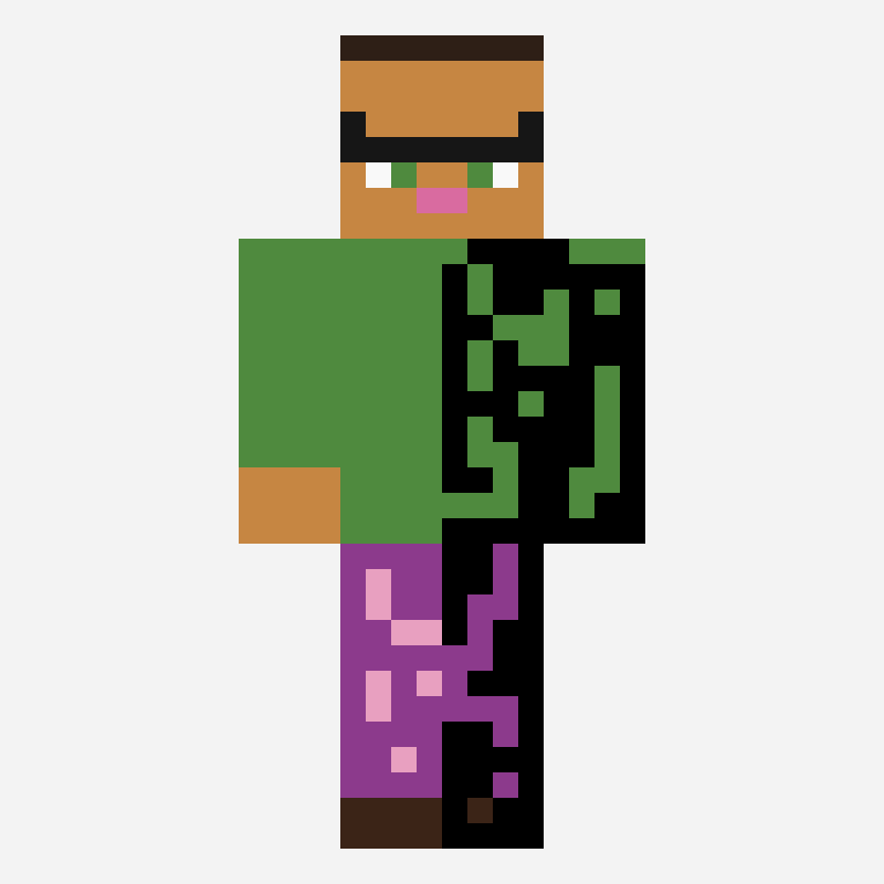 ㅇㅈㅇㅇ — 64×64 minecraft skin pattern | MakeBead