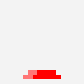 Smiling balloon animatic ★ pixel art pattern, 16×16 grid