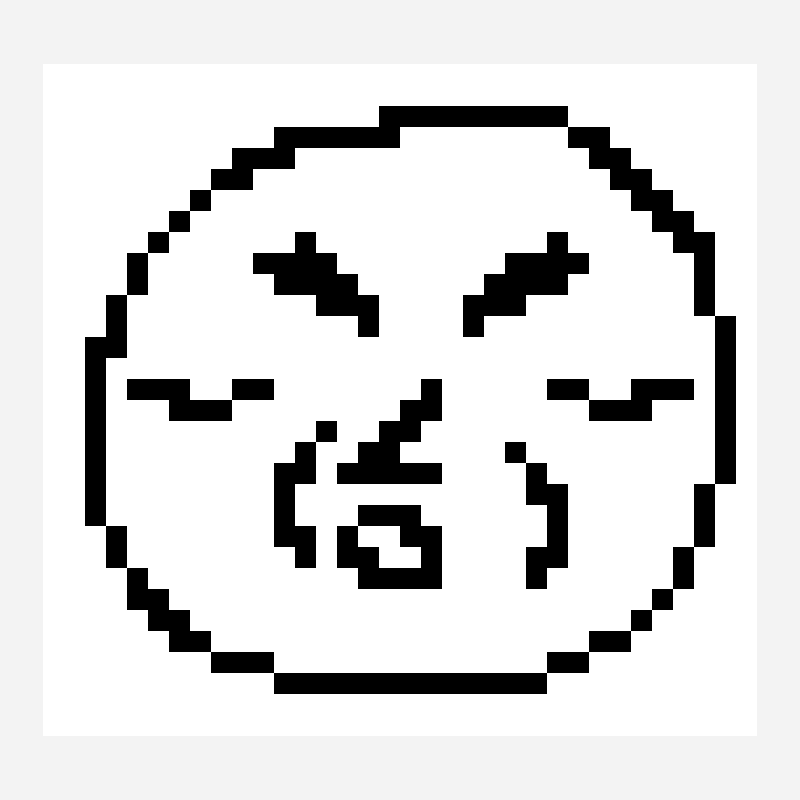 Jureumi pixel art pattern, 32×32 grid