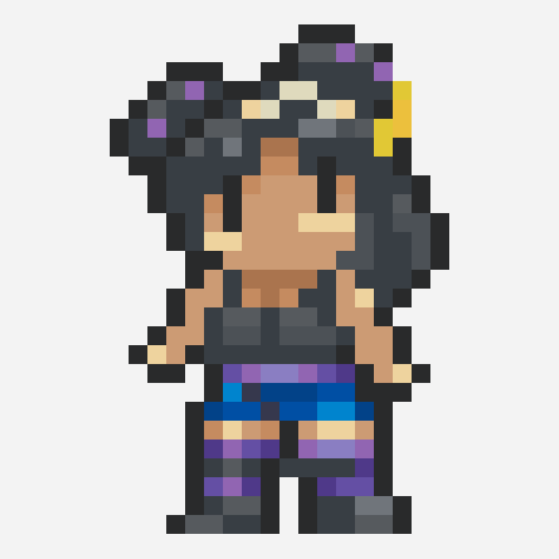 mulbruk la mulana 2 perler bead pattern, 18×27 grid