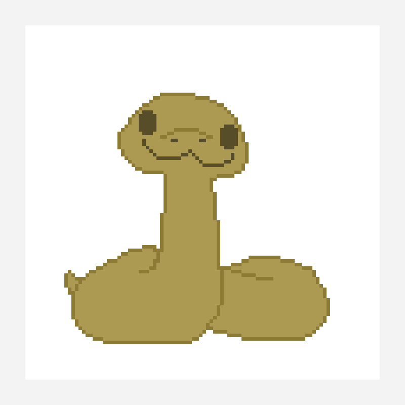 Snek perler bead pattern