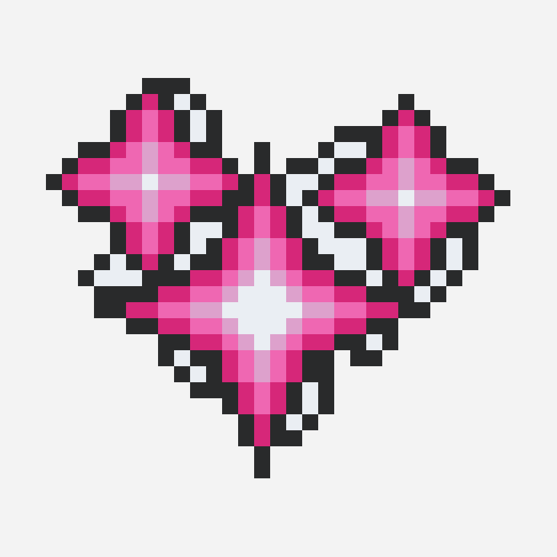 sparkle perler bead pattern, 29×29 grid