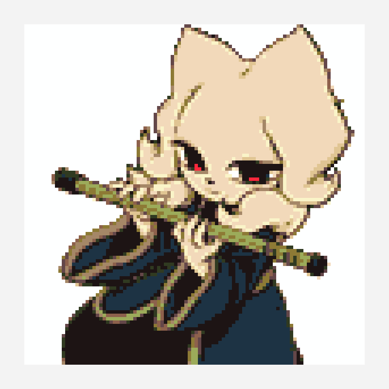 ninesols 九日 恒 perler bead pattern, 100×100 grid