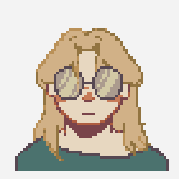 Shocked sprite patrón de pixel art, cuadrícula 64×64