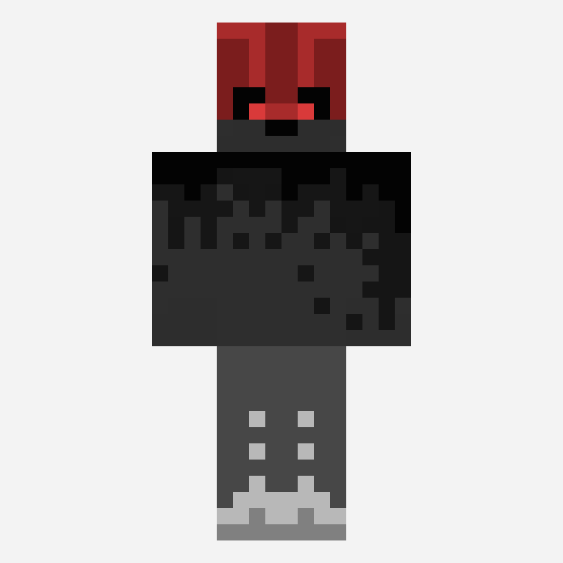 dark pattern minecraft skin pattern, 64×64 grid