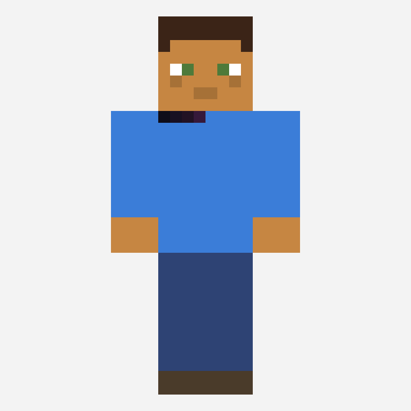 dsd minecraft skin pattern, 64×64 grid