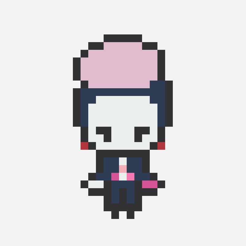 Just Dance 2024 - Darkest Hour/Leda perler bead pattern, 29×29 grid