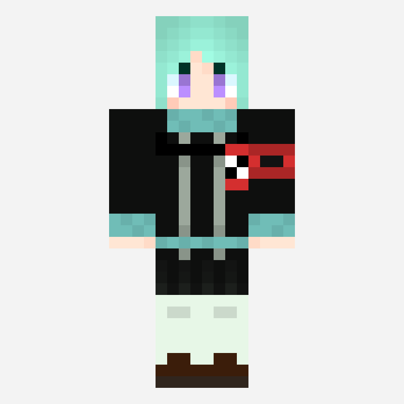 山岸 motif skin minecraft, grille 64×64