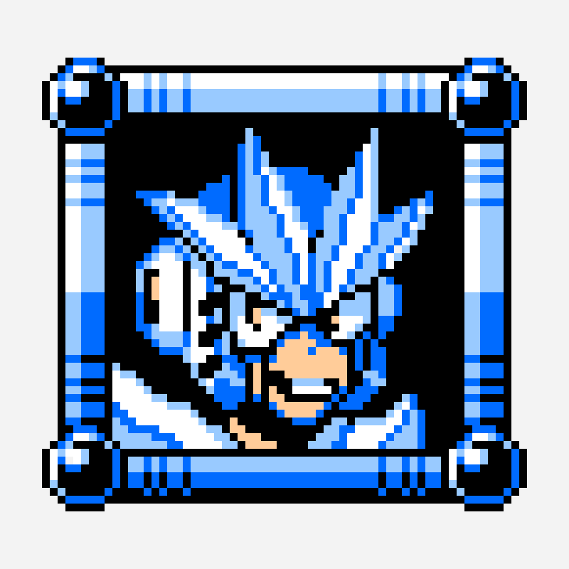 Gemini Man Mug shot bead pattern