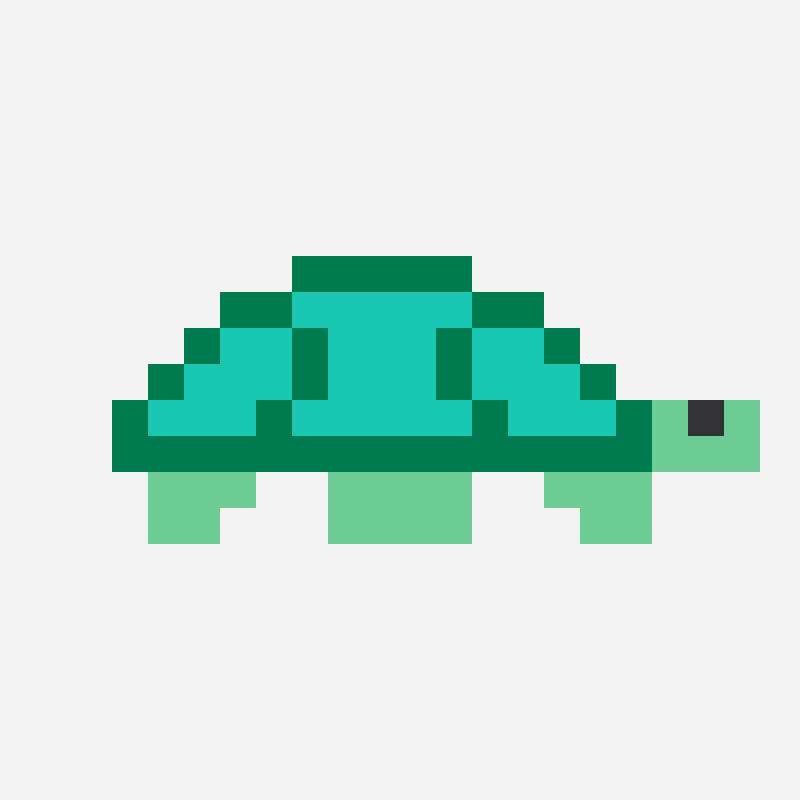 Turtle charm kandi bead pattern