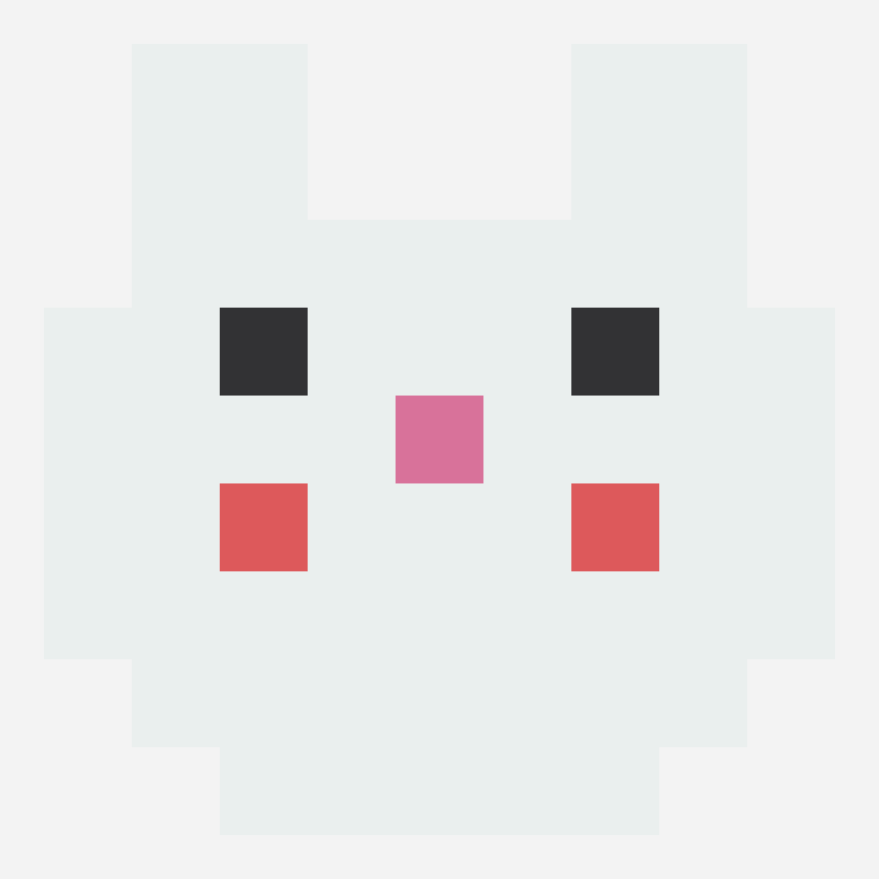 Kawaii bunny head
