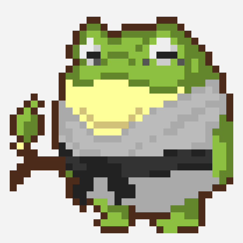 Croajiro Palworld Pixel Sprite 像素画图案，32×32 格