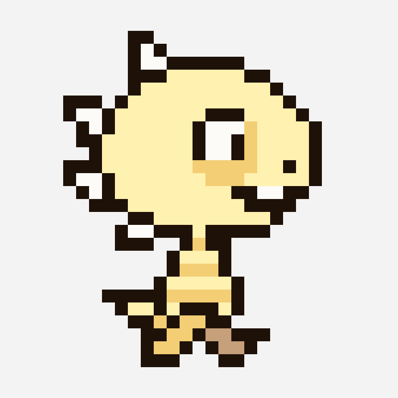 Undertale Monster Kid bead pattern