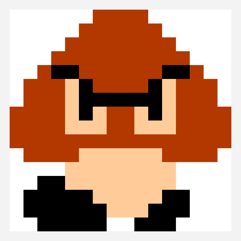 Goomba bead pattern