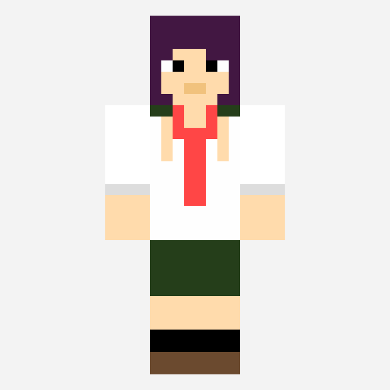 Kyoka Jiro minecraft skin pattern, 64×64 grid