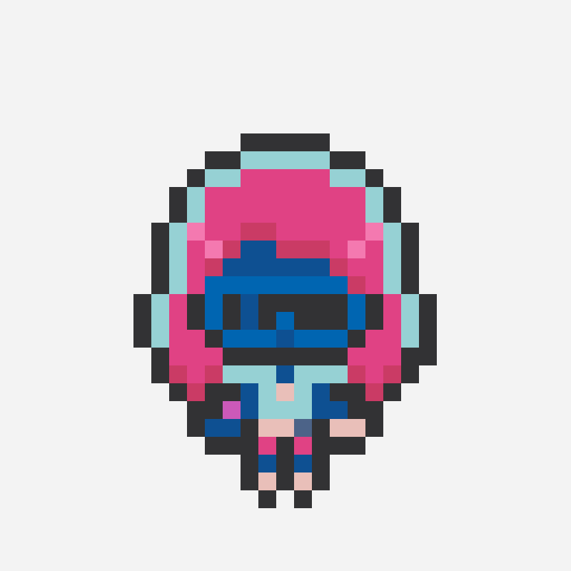 Just Dance 2 - Pon de Replay bead pattern