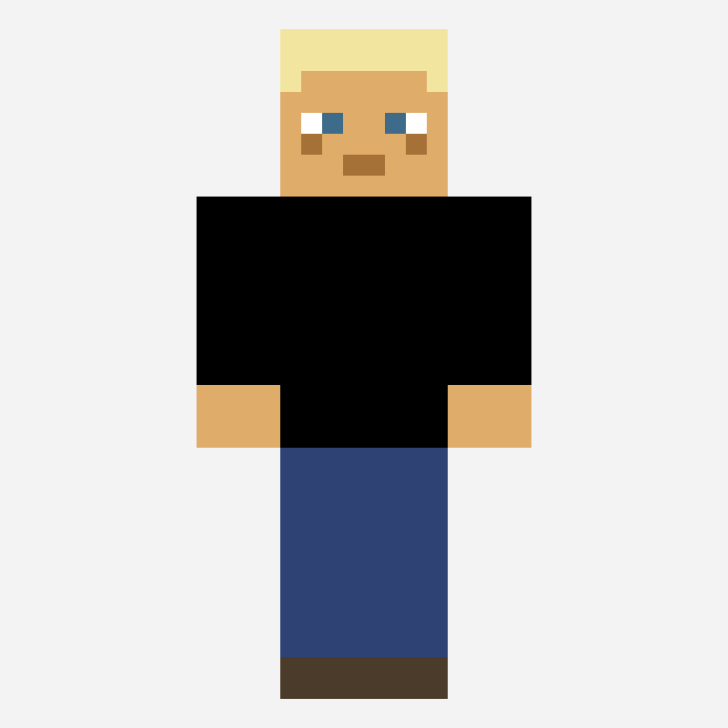 Marc minecraft skin pattern, 64×64 grid