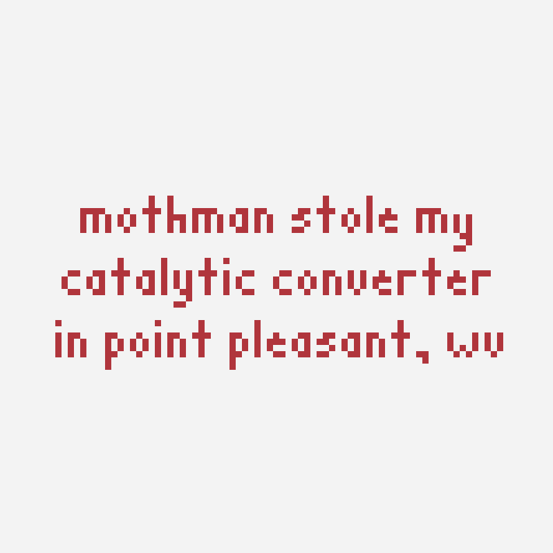 Mothman pt 2 perler bead pattern, 100×100 grid