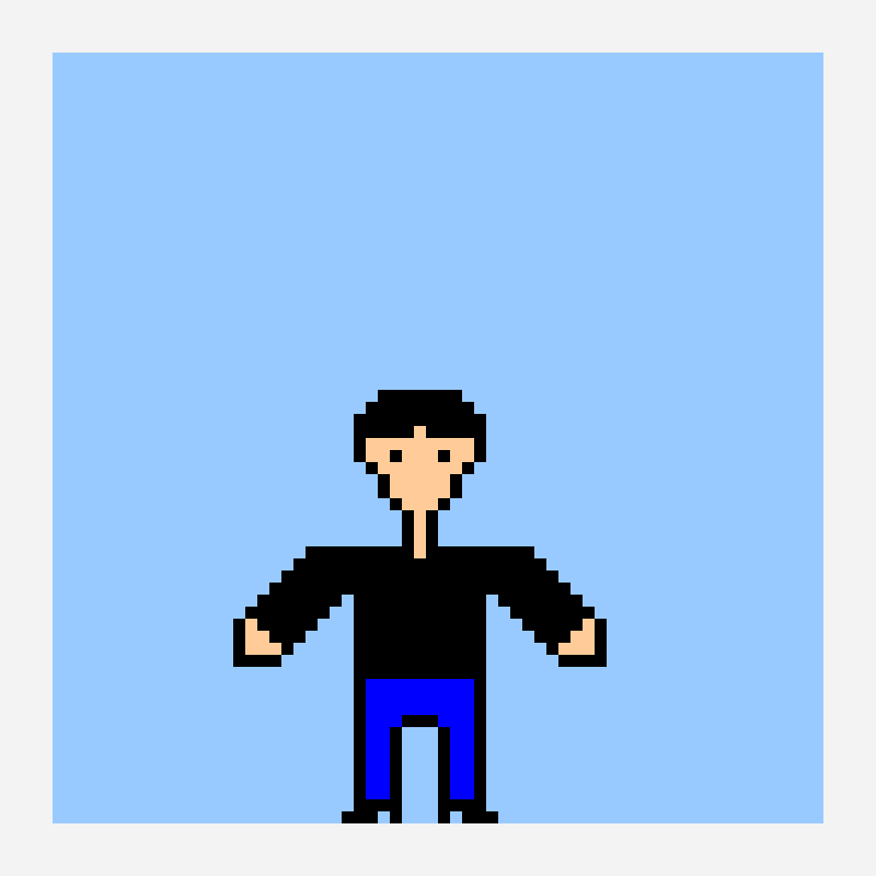 Maestro de la escuela xd. pixel art pattern, 64×64 grid
