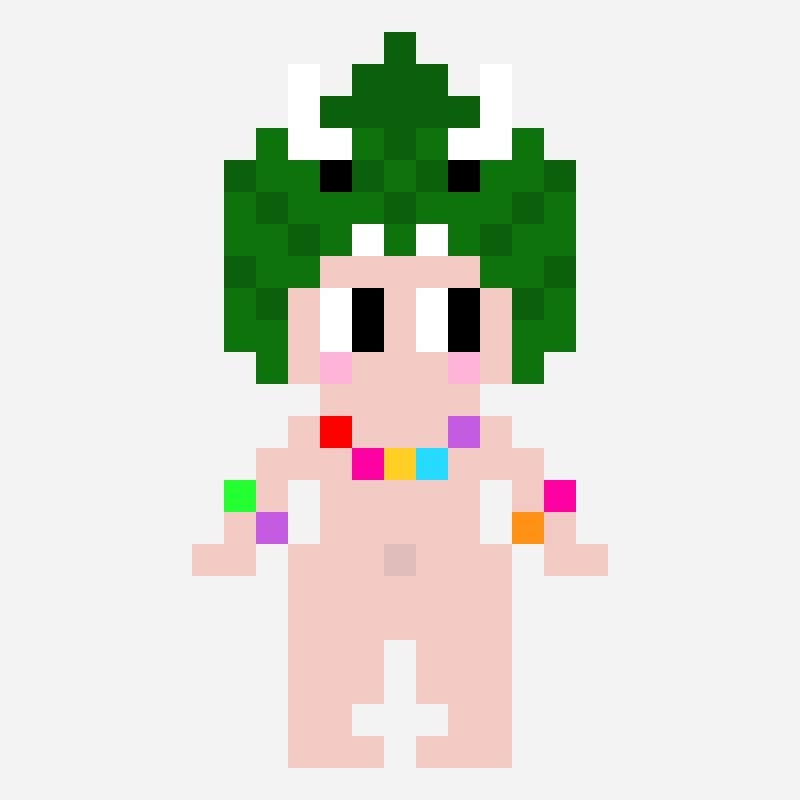Sonny Angel Dino bead pattern