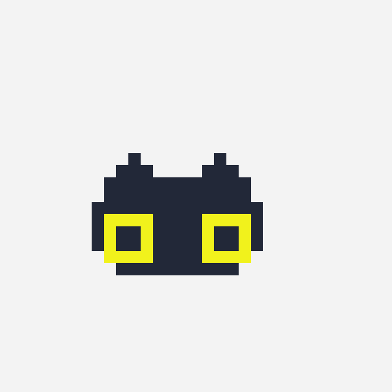 Simple black cat bead pattern