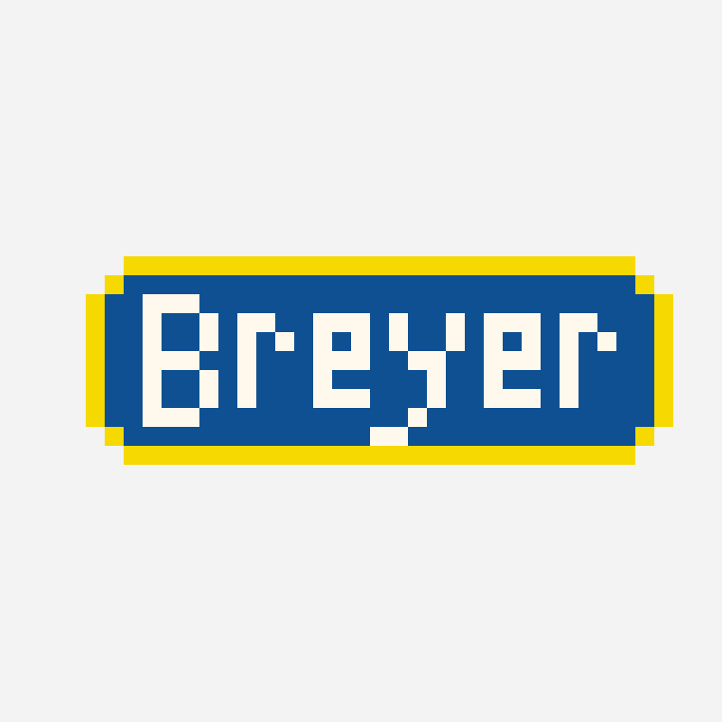 Breyer Logo kandi bead pattern