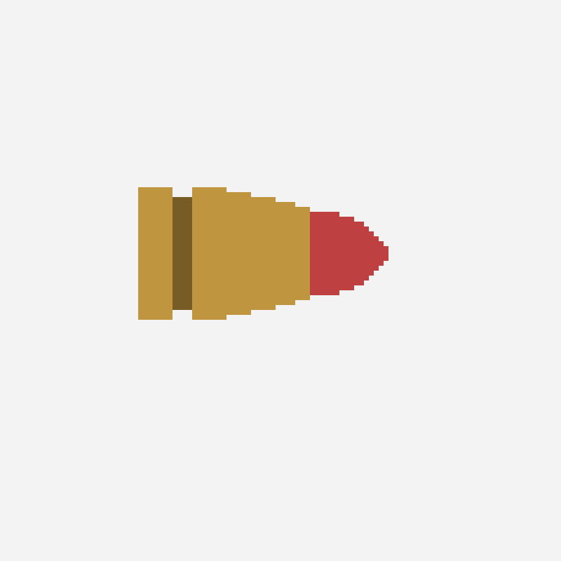 弾薬 pixel art pattern, 100×100 grid