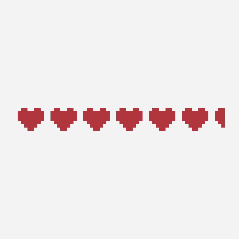 heart bead pattern