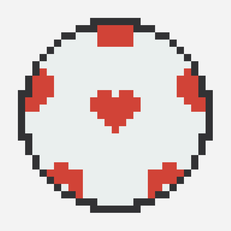 Soccer Ball with Hearts