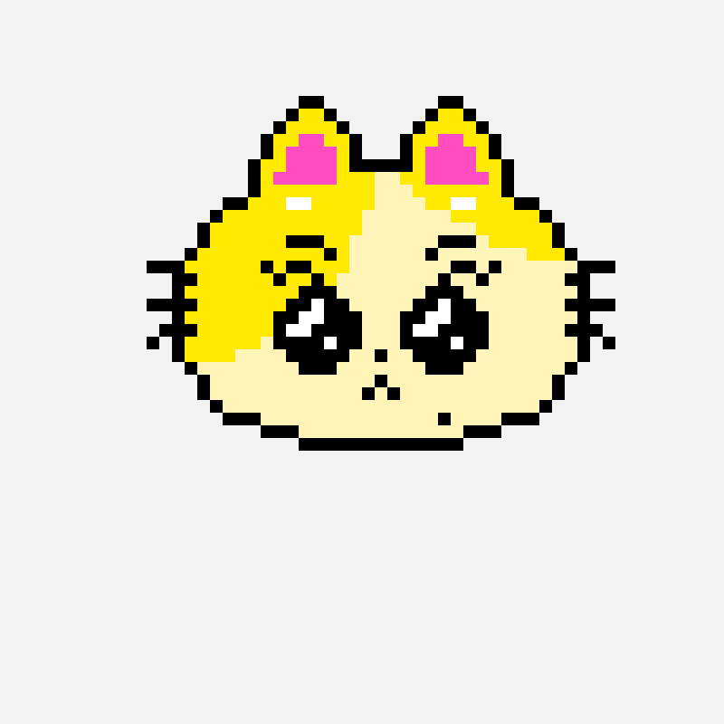wonchu pixel art pattern, 52×52 grid