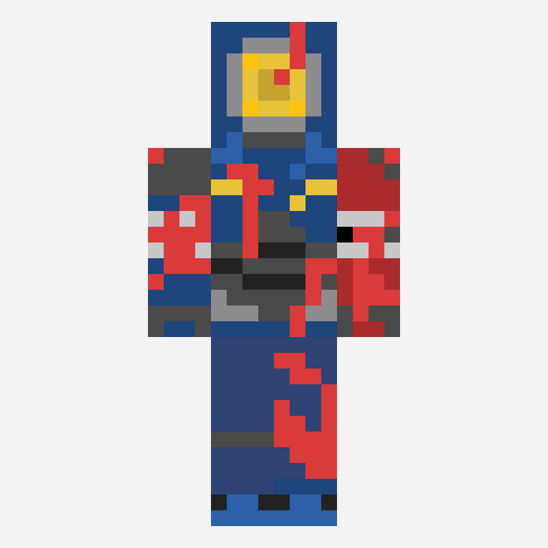 V1 W/ Knuckleblaster minecraft skin pattern