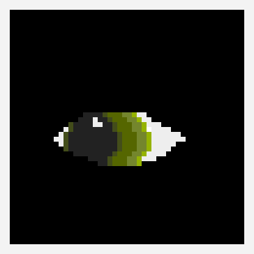 Blinker! pixel art pattern, 48×48 grid