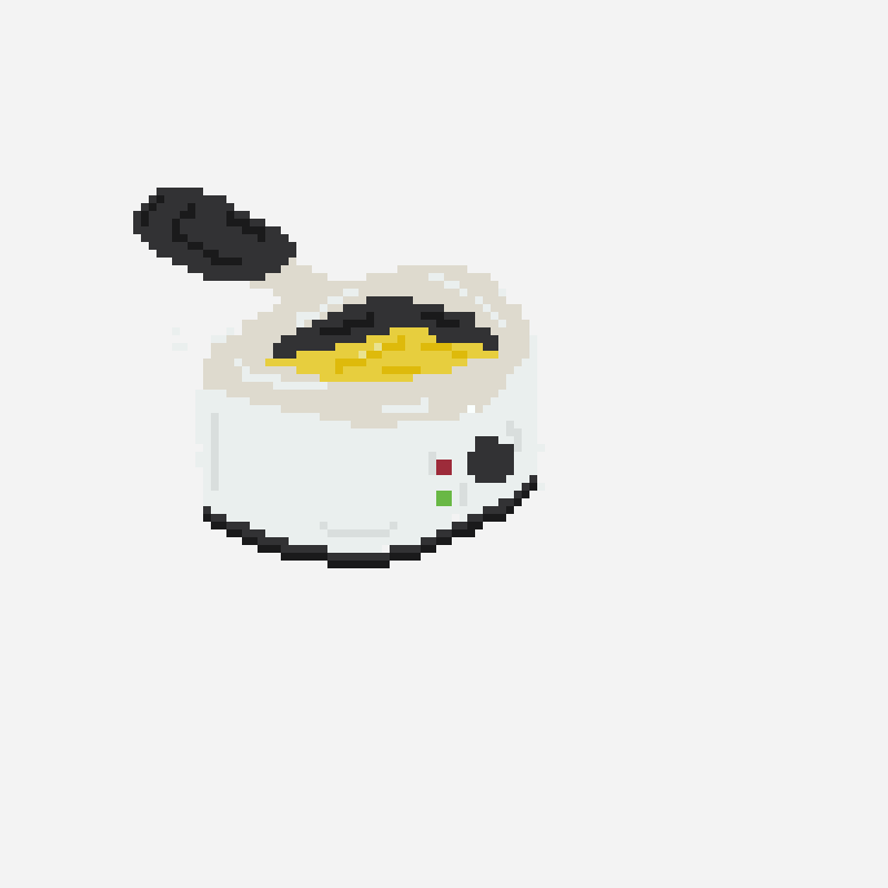 freidora patrón de hama bead, cuadrícula 100×76