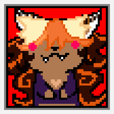 :3 pixel art pattern, 52×52 grid