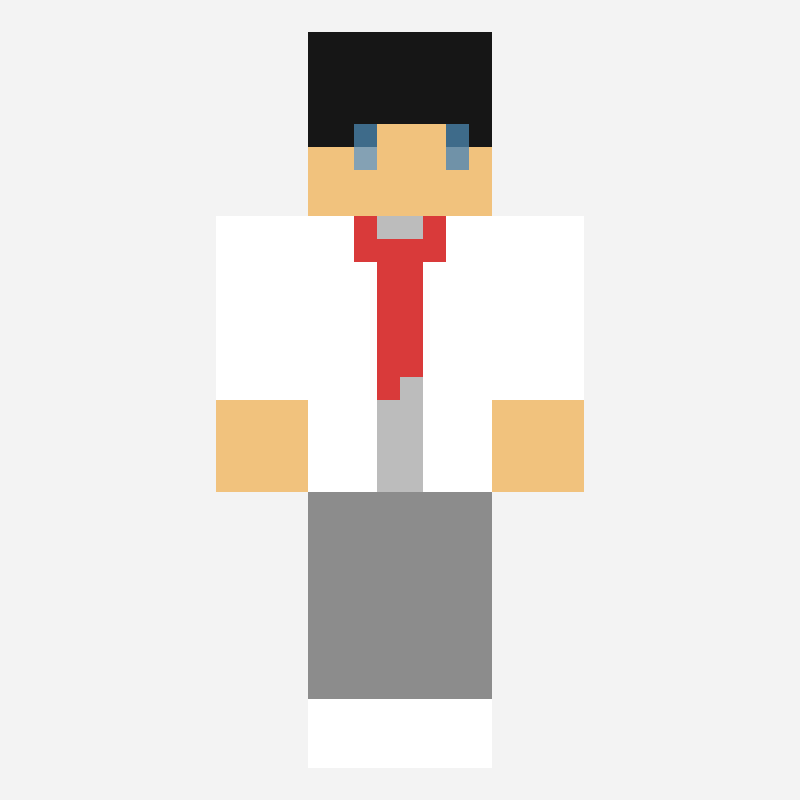 แพทเทิร์น 変な人 สกิน minecraft กริด 64×64