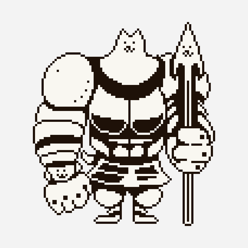 Undertale Greater Dog bead pattern